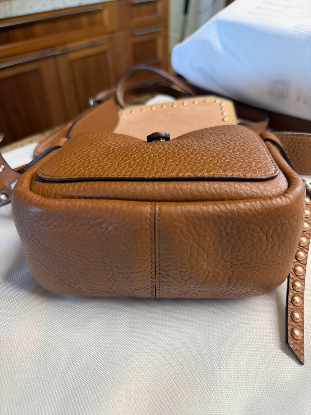 Authentic Coach Dakota Full Grain Cowhide Leather Purse Handbag - Picture 7 of 12
